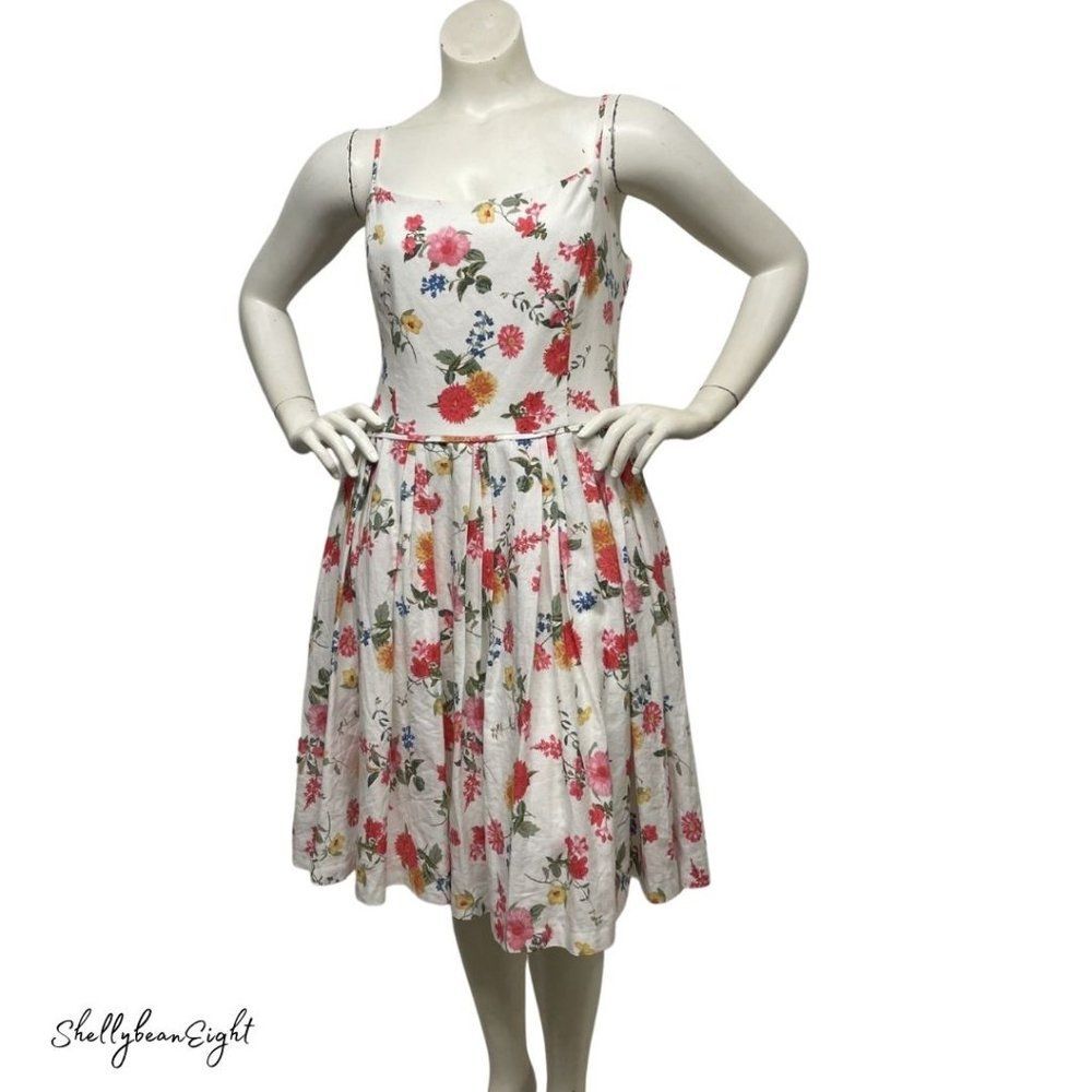 GAL MEETS GLAM Cassie Fit & Flare Bow Dress 18 XXL - Picture 10 of 16